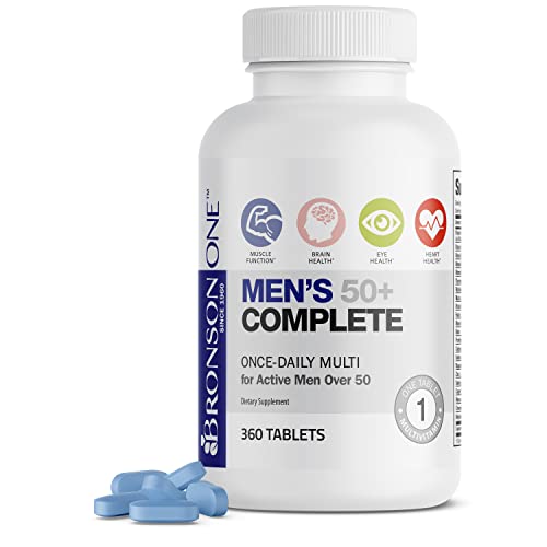 50+ Multivitamin Multimineral 360 Tablets Y7575