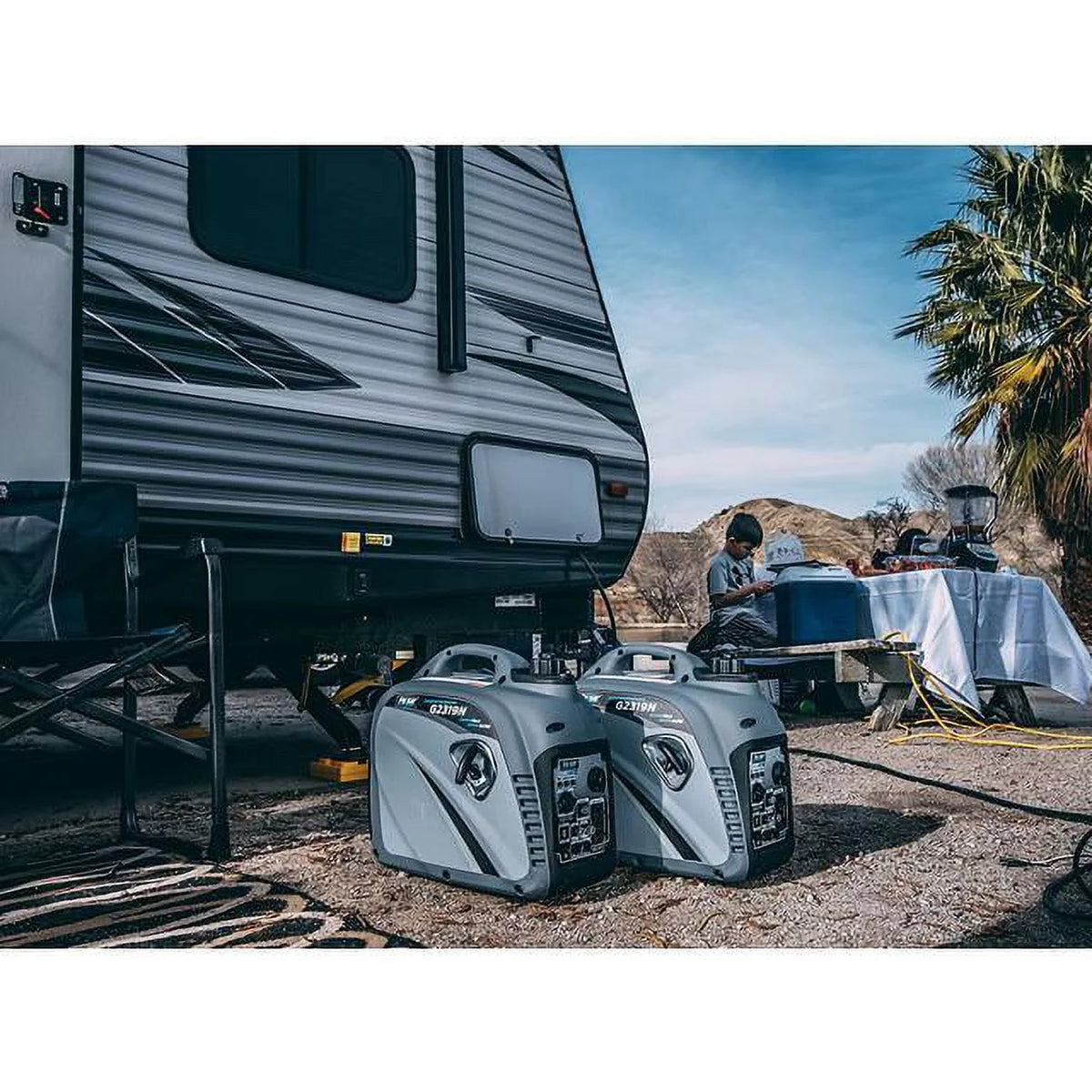 2300 Peak Watt Digital Inverter Generator with 80cc OHV Engine G440350