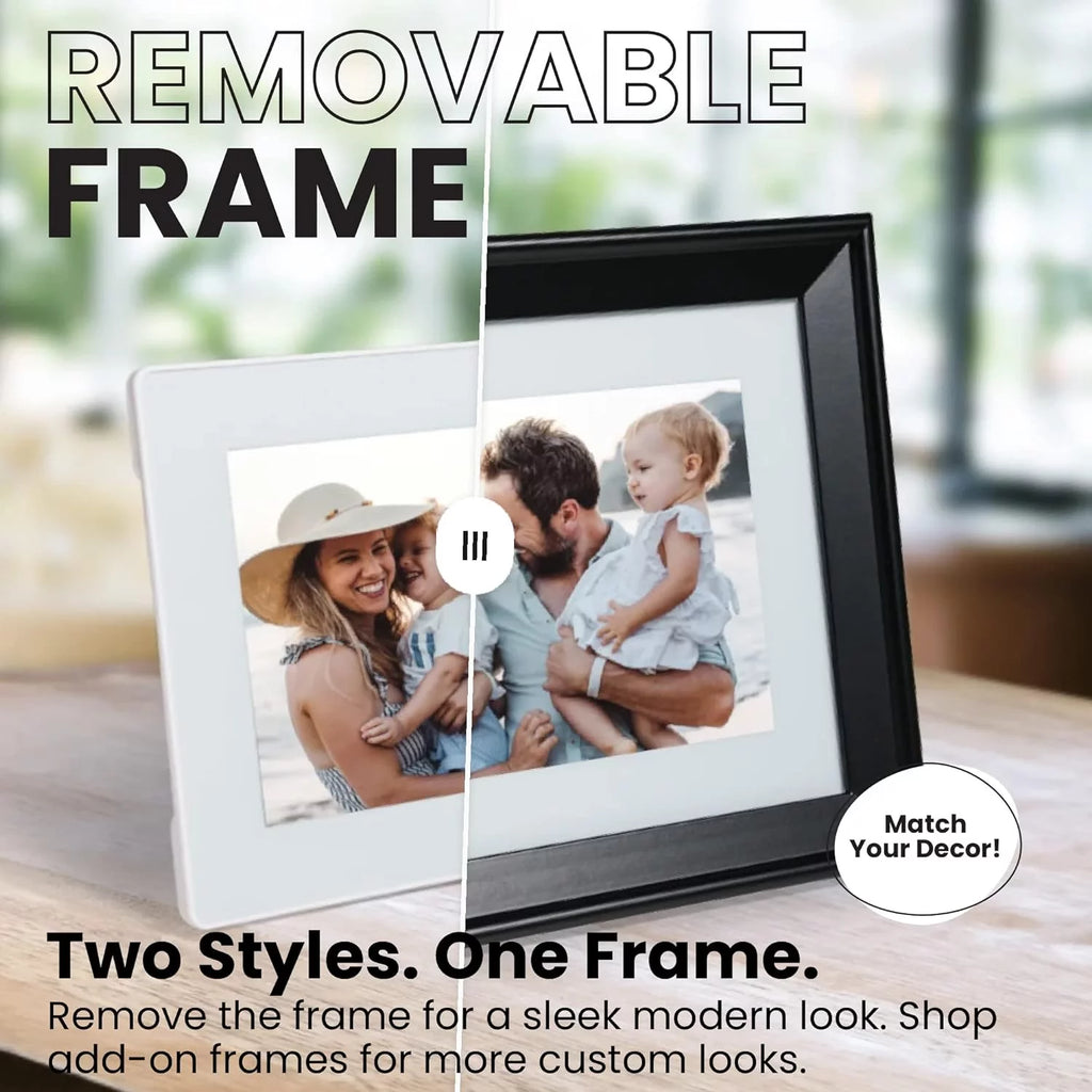 10in WiFi Digital Photo Frame with Battery 32GB Black G5952