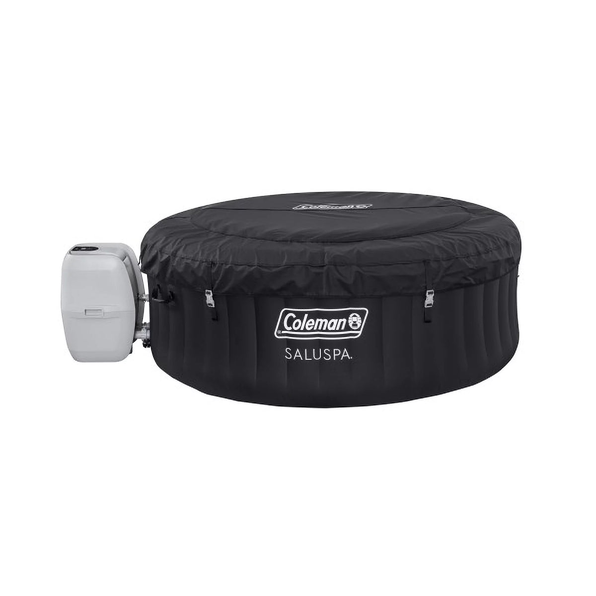 4 Person Inflatable Hot Tub Spa with 12 Filter Cartridges V5736