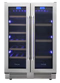 24 in. 21 Bottle & 95-Can Wine Cooler A8257