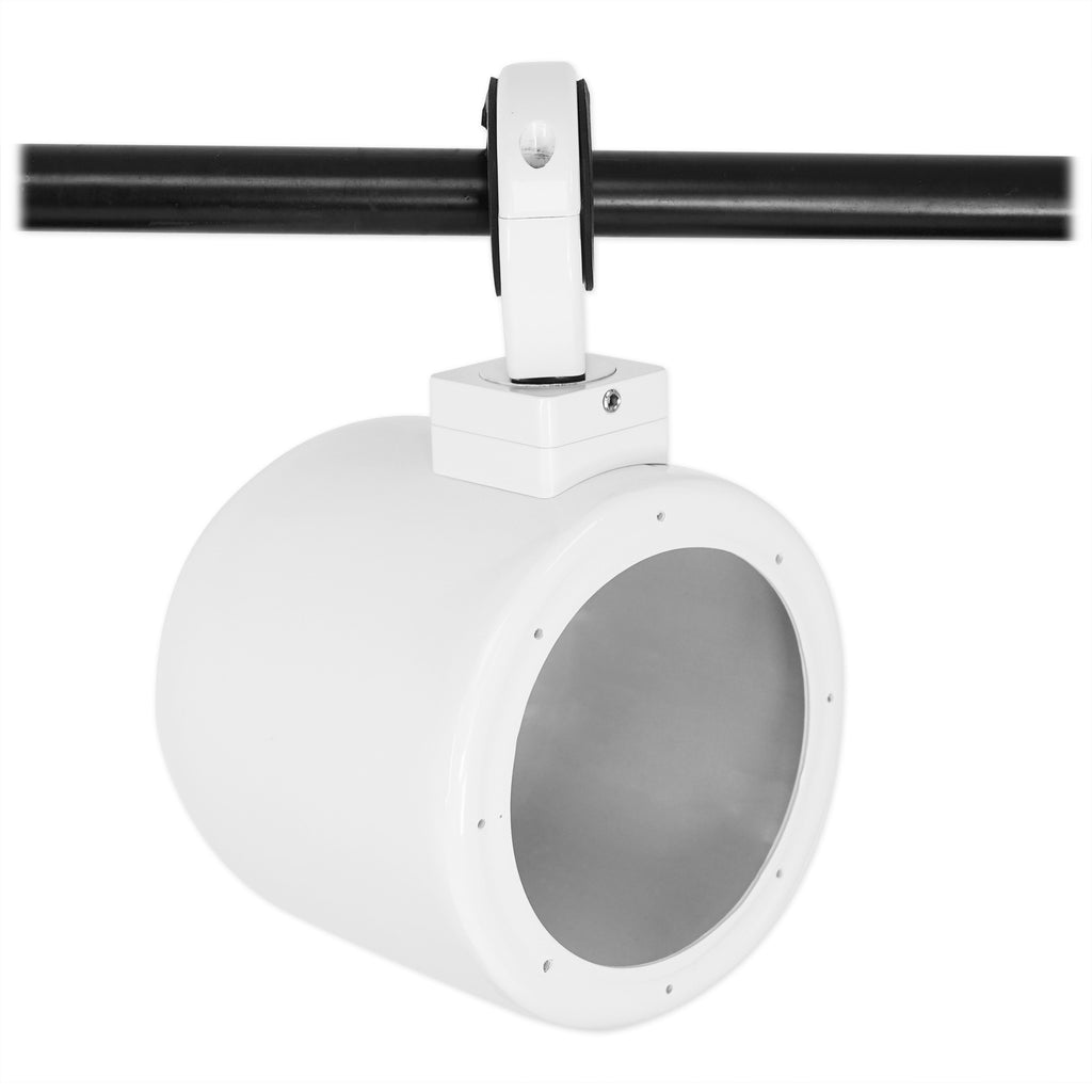 5.25" 360° Swivel White Aluminum Tower Speakers X1201