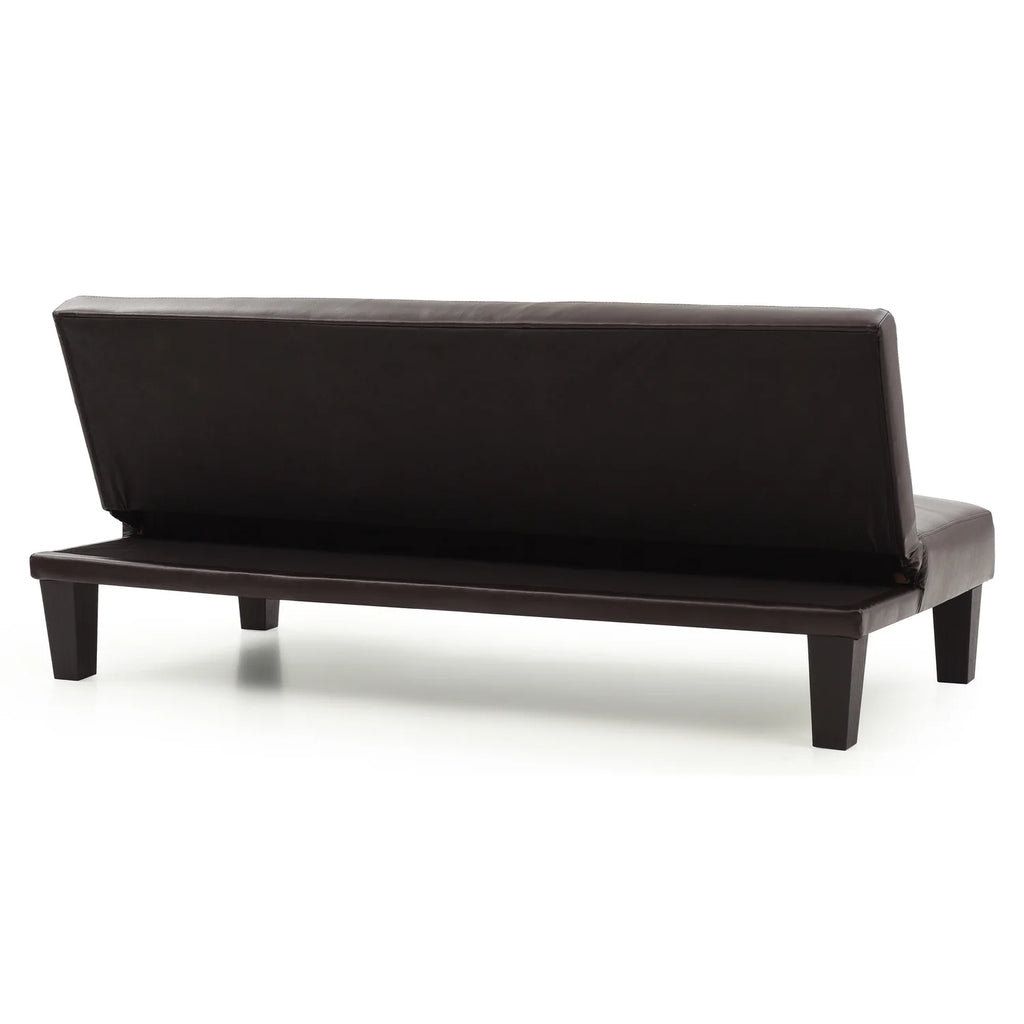 Cappuccino Faux Leather Sofa O90535