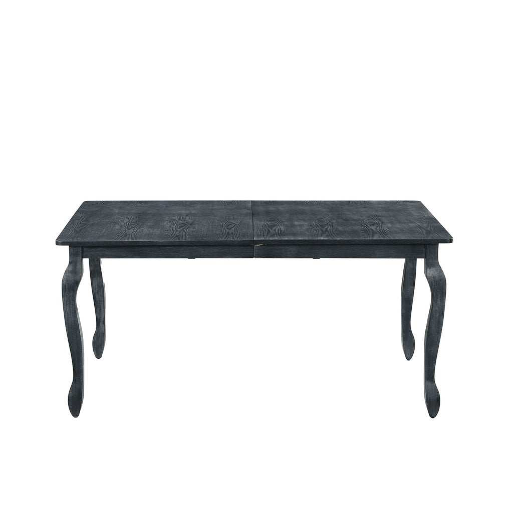 Gray Wooden Expandable Dining Table N837099