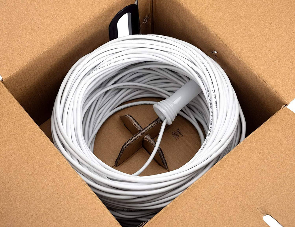 SolidRun by Cat5e Bulk Cable 250-Feet White A429