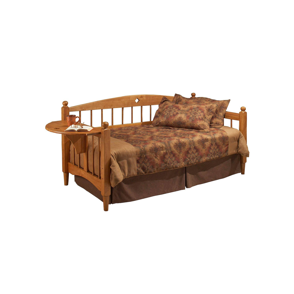 Medium Oak Daybed with Suspension Deck T462