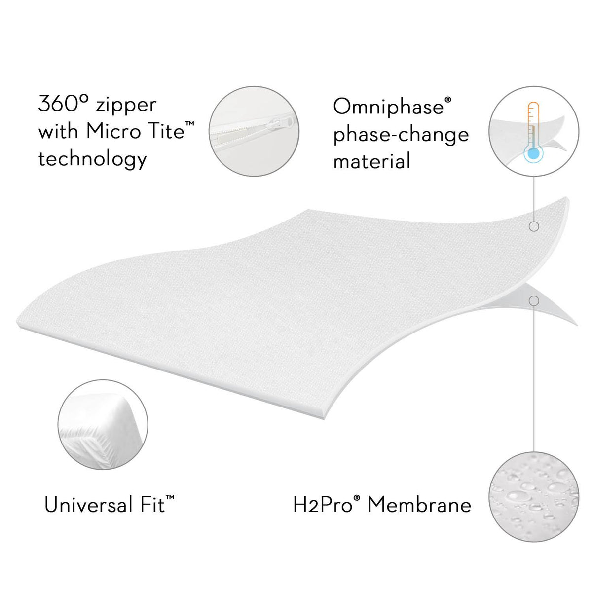 Full Mattress Protector D9669