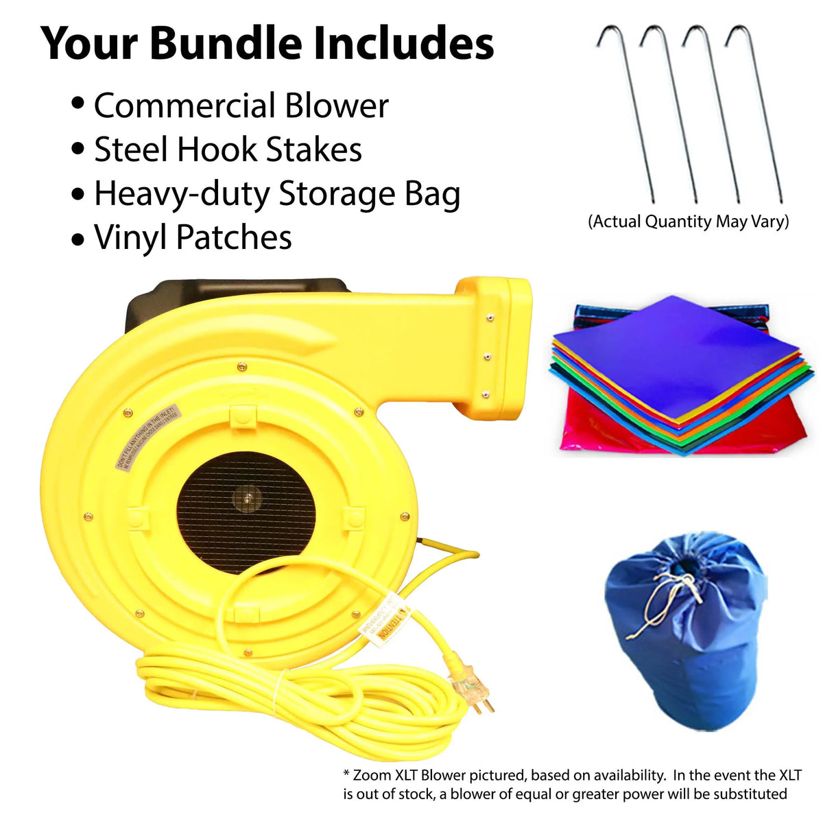 Commercial Inflatable Slip n Slide with Blower, 35' X782312
