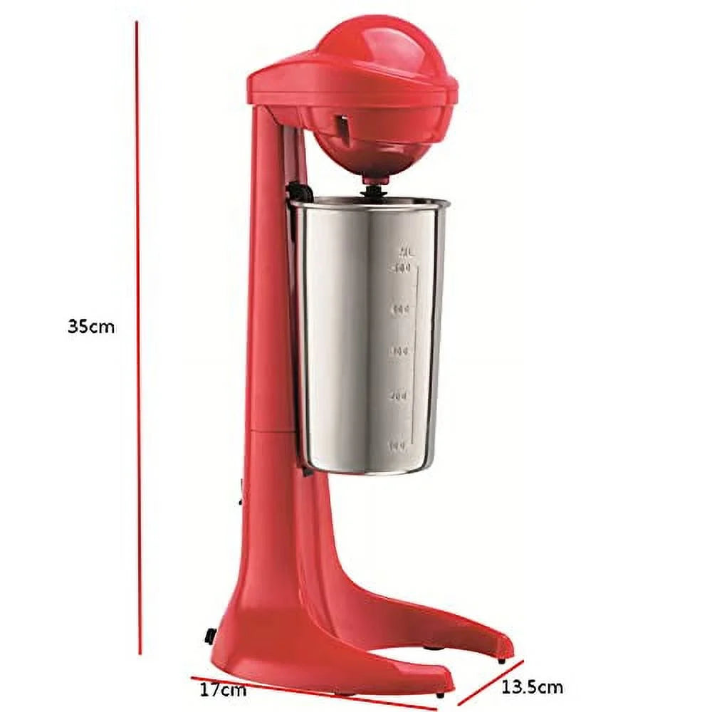 Red Hand-Held Electric Milk Shaking Machine T155728