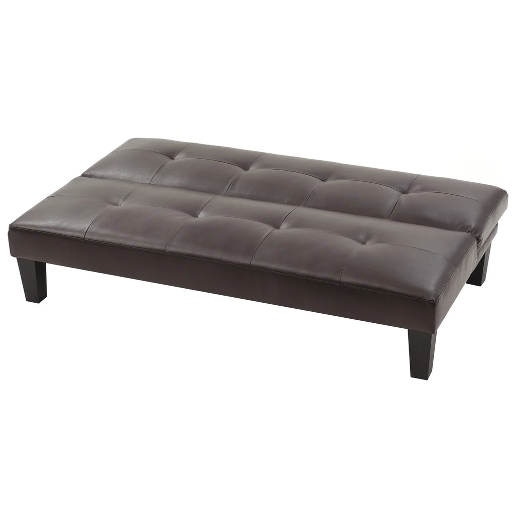 Cappuccino Faux Leather Sofa O90535
