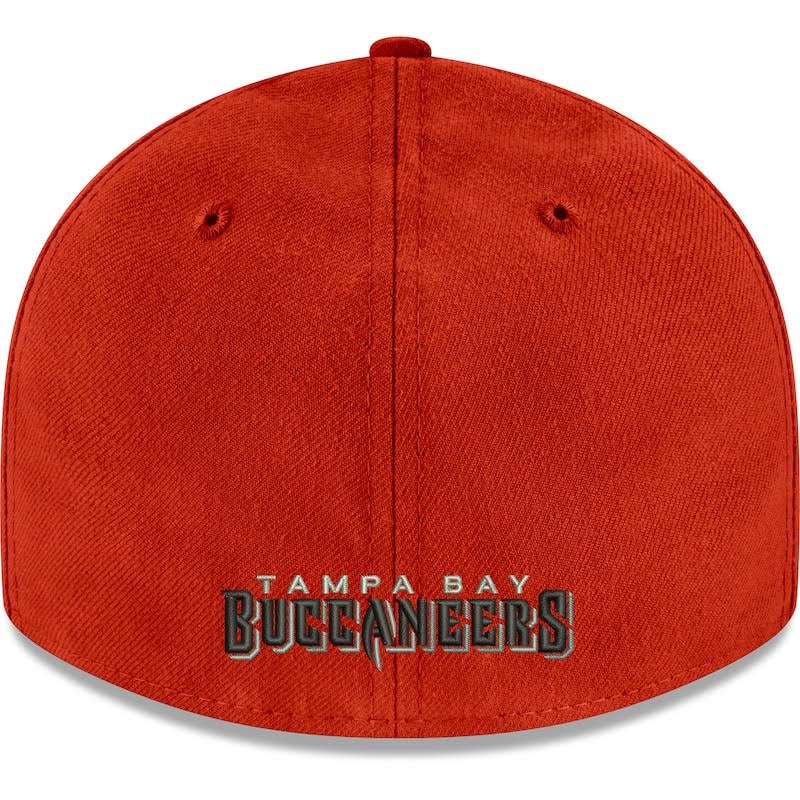 Red Tampa Bay Buccaneers Low Profile Fitted Hat L1103