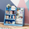 Blue 5-Layer Kids Wooden Bookshelf B174