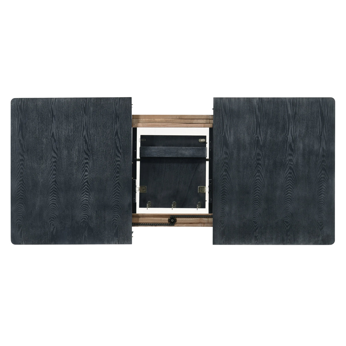Gray Wooden Expandable Dining Table N837099