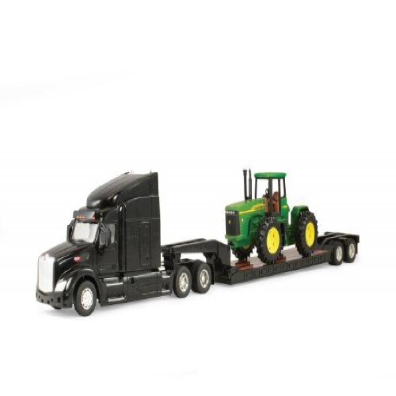 Peterbilt Semi with John Deere 4 Wheel Drive Tractor N8899